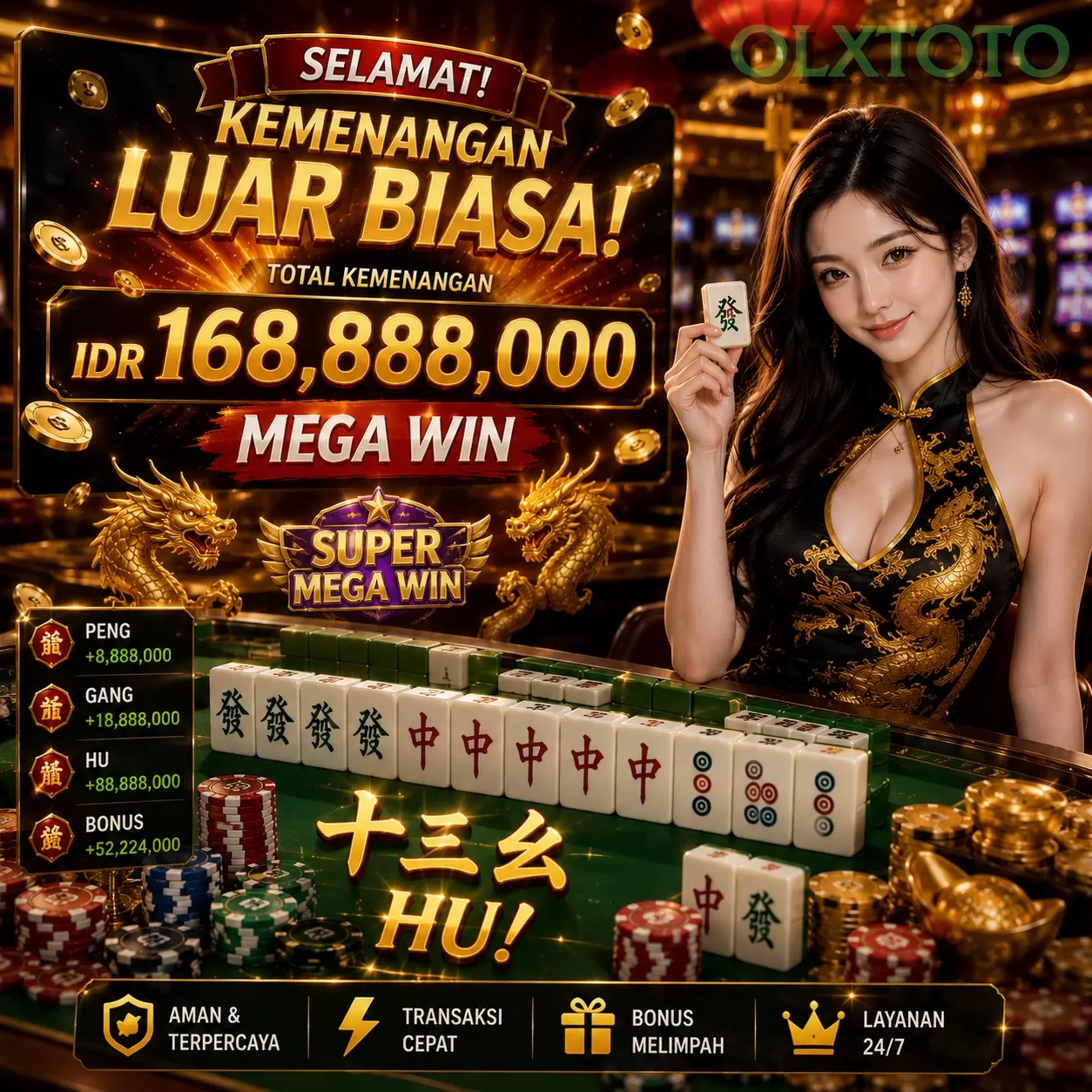 Main olxtotof Menang Jackpot Besar