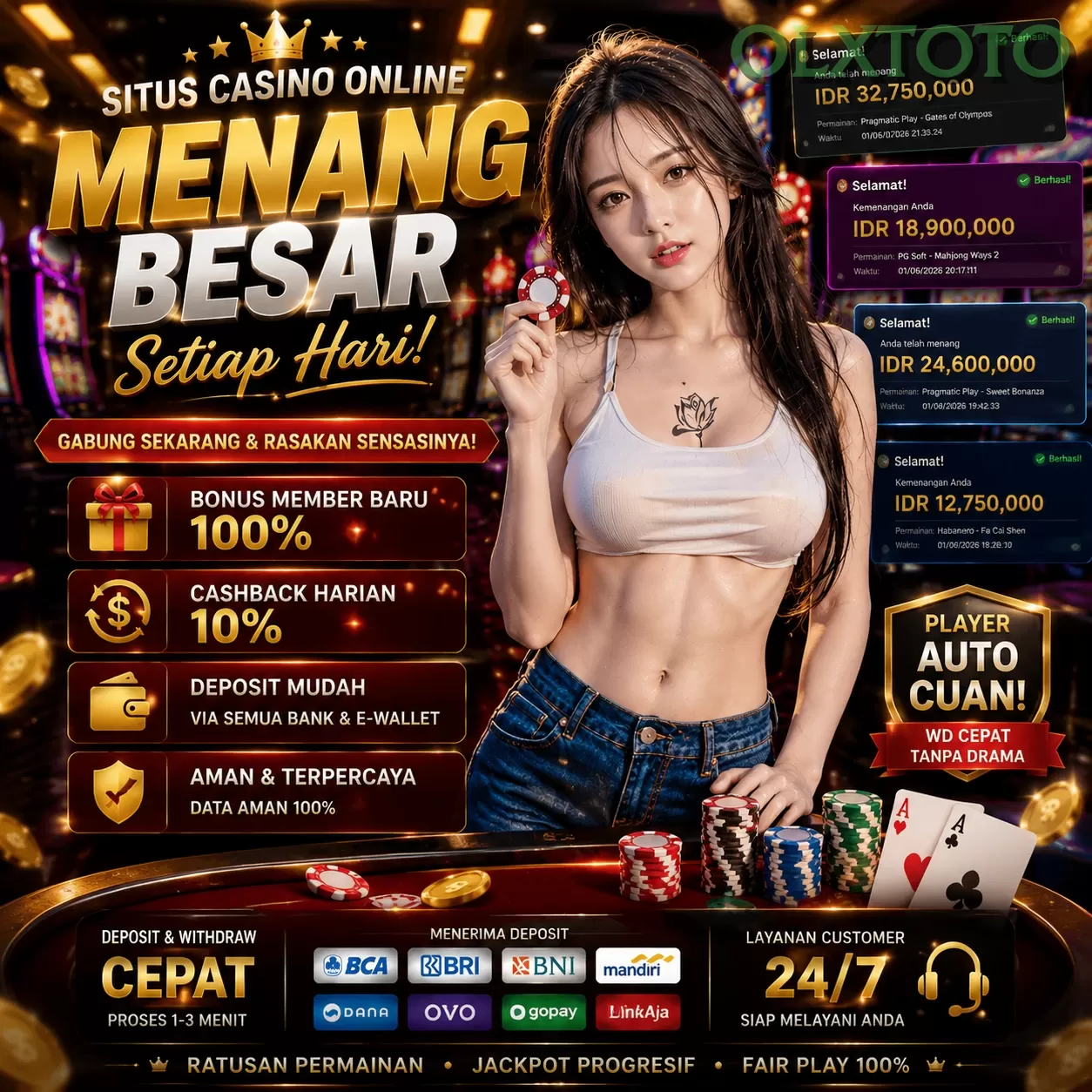 Login olxtoto Sekarang Bonus Melimpah